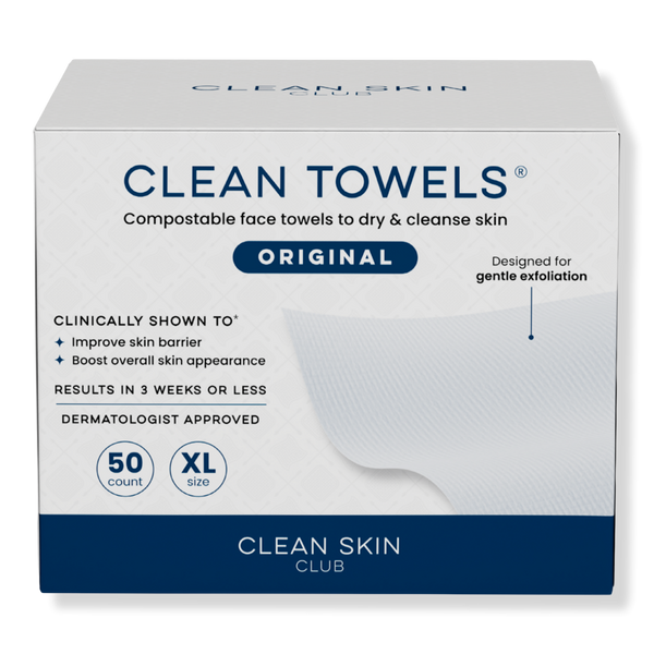 Clean Skin Club Clean Towels Original Disposable Face Towels #1