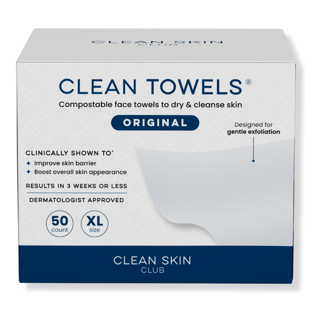 Clean Skin Club Towels Original Disposable Face - ct