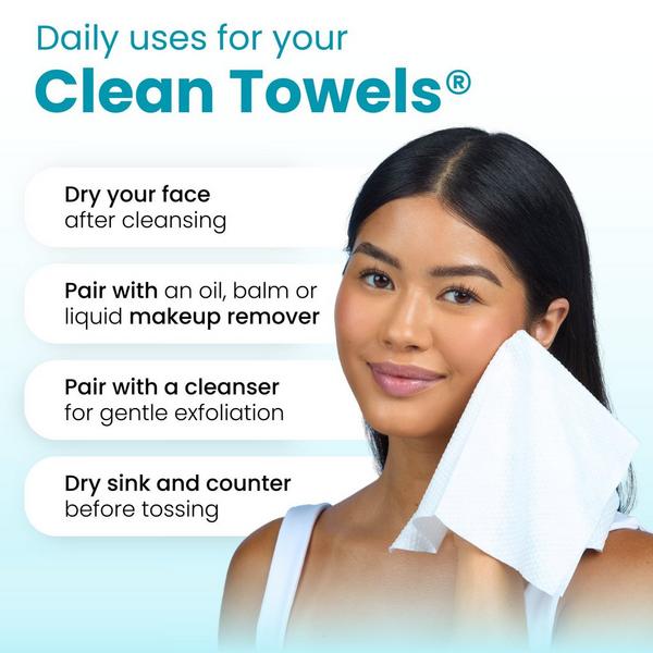 Clean Skin Club Clean Towels Blemish Control Disposable Face Towels #6