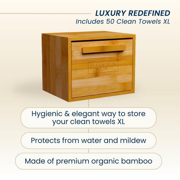 Clean Skin Club Clean Skin Club Luxe Bamboo Box + Clean Towels Original #3
