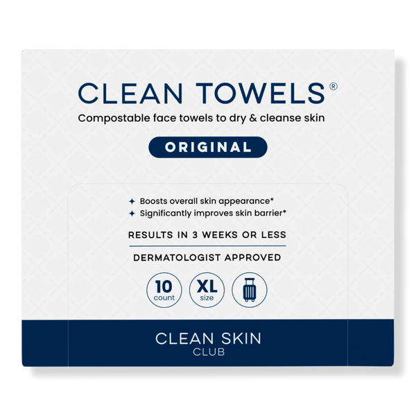Clean Skin Club Clean Towels Original Disposable Face Towels #1