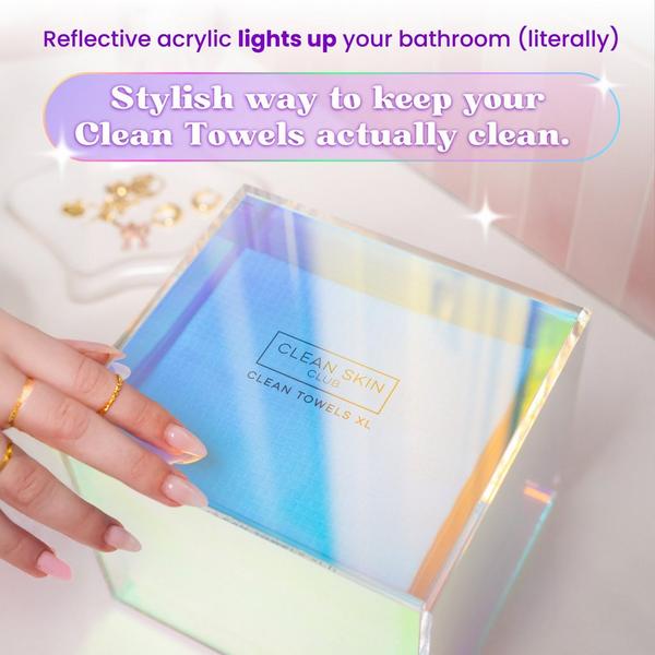 Clean Skin Club Clean Skin Club Prism Acrylic Storage Box #3