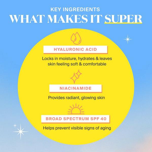 Supergoop! Jumbo Glowscreen SPF 40 Sunscreen with Hyaluronic Acid + Niacinamide #5