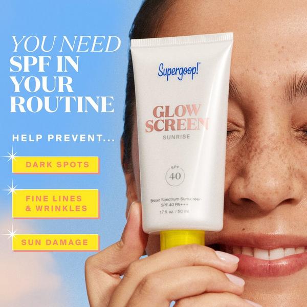 Supergoop! Jumbo Glowscreen SPF 40 Sunscreen with Hyaluronic Acid + Niacinamide #7