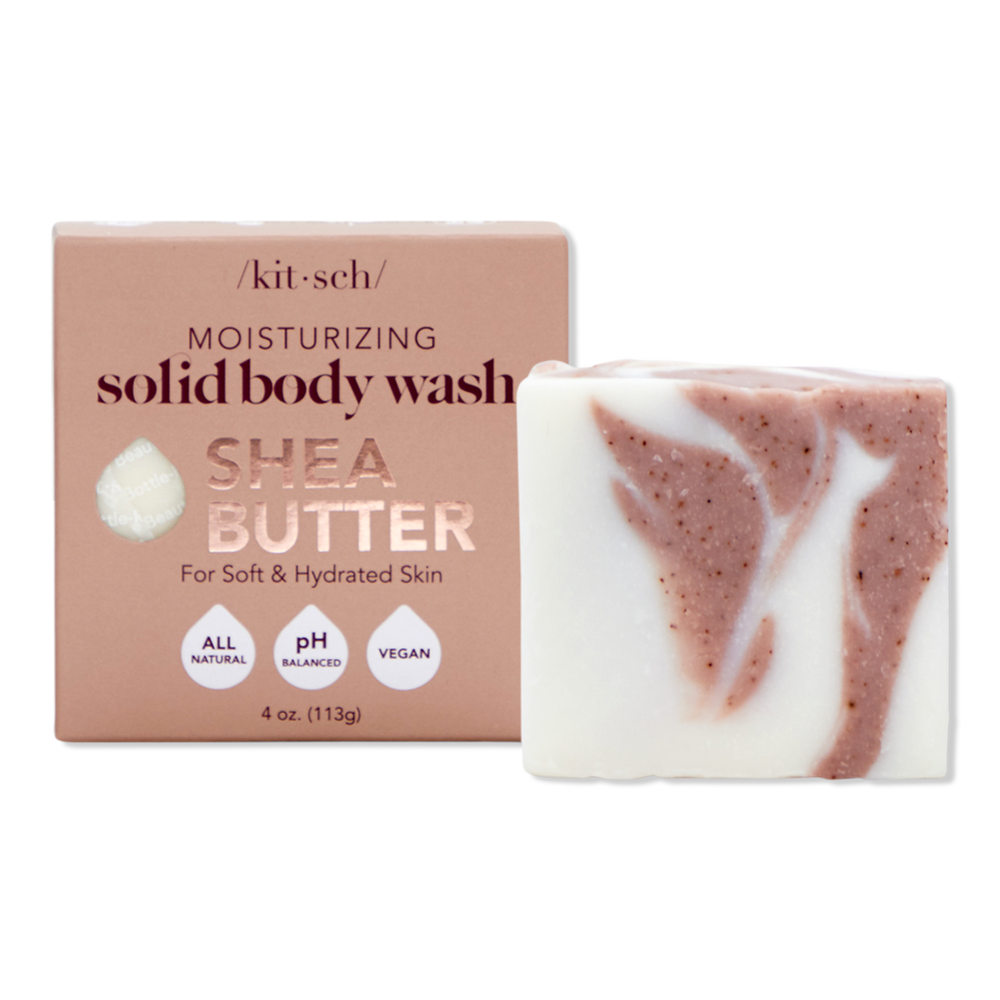Kitsch Moisturizing Shea Butter Solid Body Wash - Almond & Shea