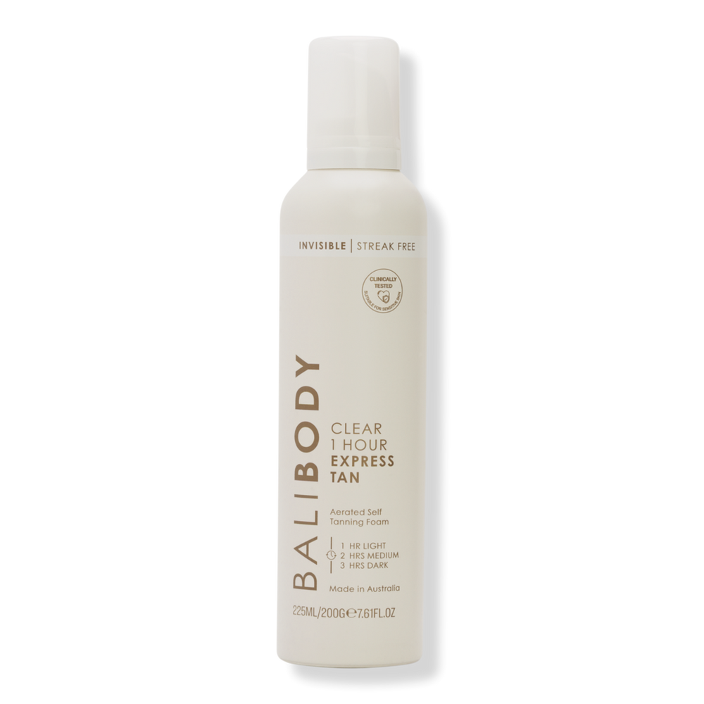 Bali Body 1 Hour Express Aerated Self Tan Foam - Clear