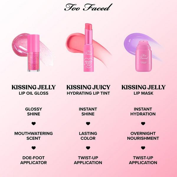 Too Faced Kissing Jelly Hydrating Lip Treatment Mask #5