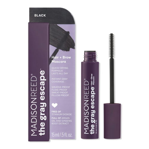 Madison Reed The Gray Escape Hair and Brow Mascara - Black