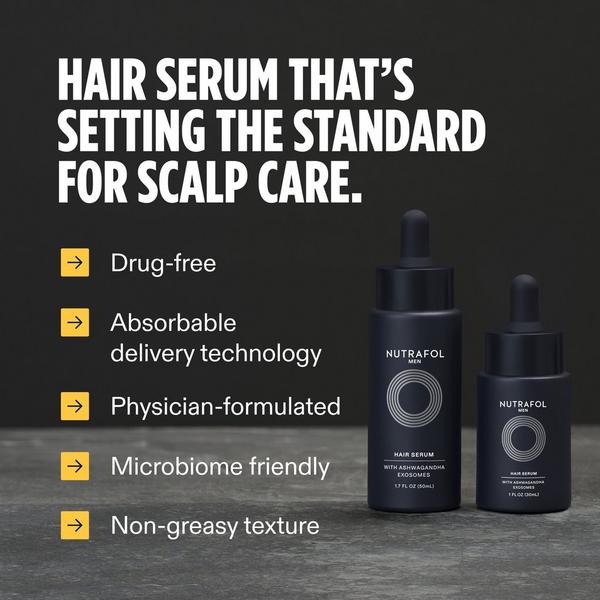 NUTRAFOL Men's Lightweight Scalp Serum for Thinning Hair #4