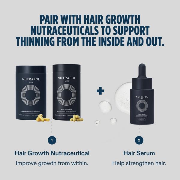 NUTRAFOL Men's Lightweight Scalp Serum for Thinning Hair #6