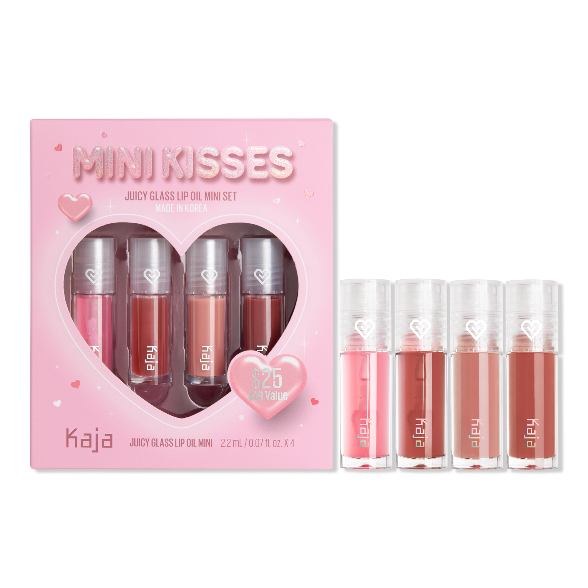 Kaja Mini Kisses - Juicy Glass Lip Oil Mini Set #1