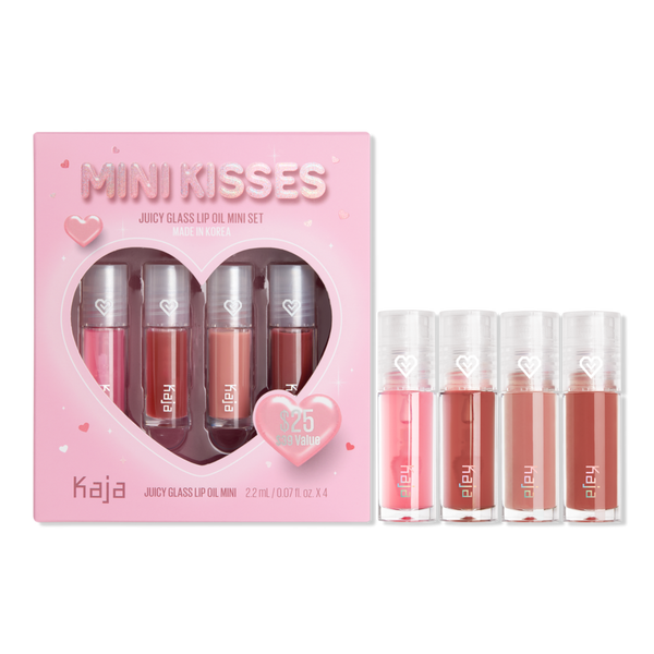Kaja Mini Kisses - Juicy Glass Lip Oil Mini Set #1