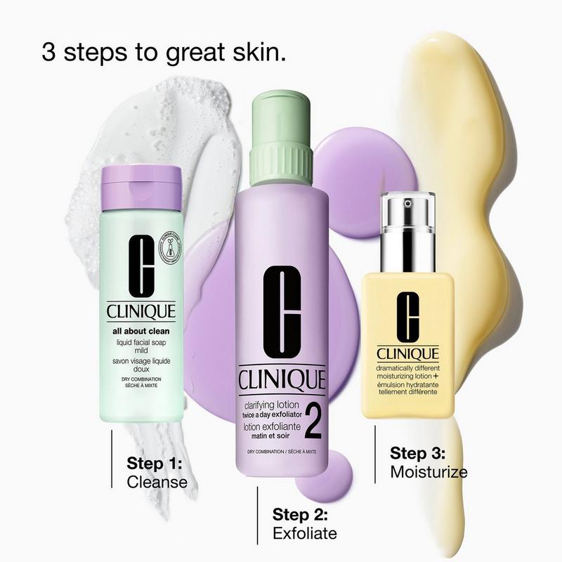 Clinique - Healthy Skin Routine: Mini 3-Step Skincare Set For Dry