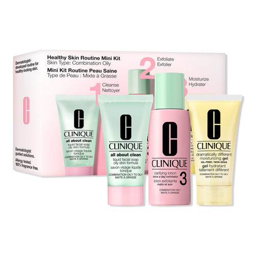 Clinique - Healthy Skin Routine: Mini 3-Step Skincare Set For