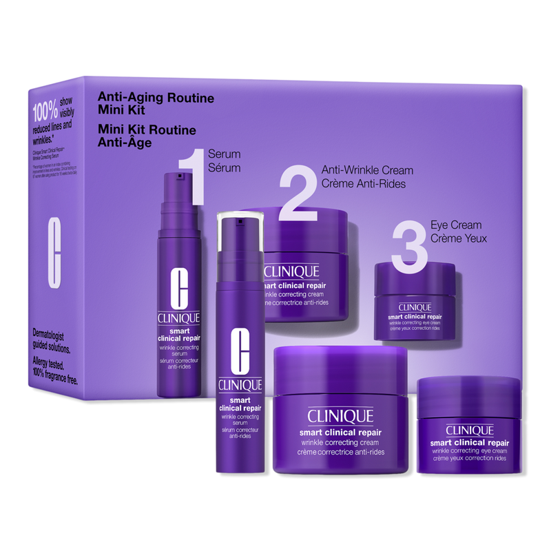 Clinique - Anti-Aging Routine: Mini Smart Clinical Repair Skincare