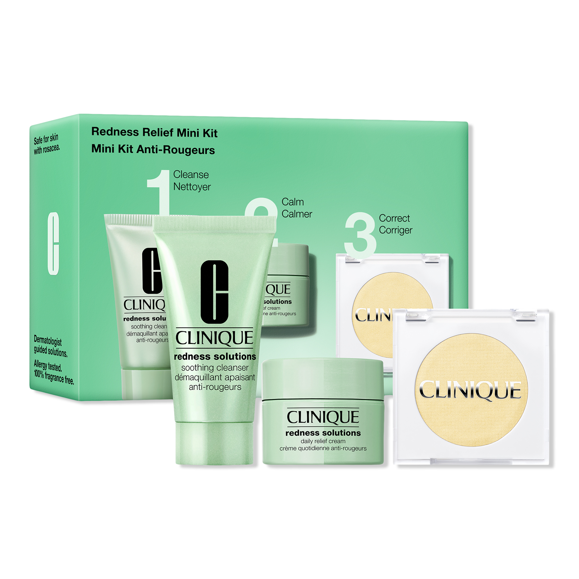 Clinique Redness Relief Skincare Set #1