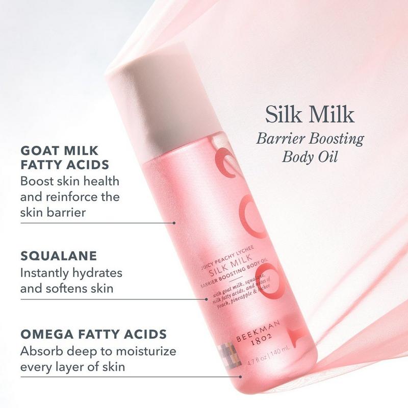 Beekman 1802 - Juicy Peachy Lychee Silk Milk Barrier Boosting Body