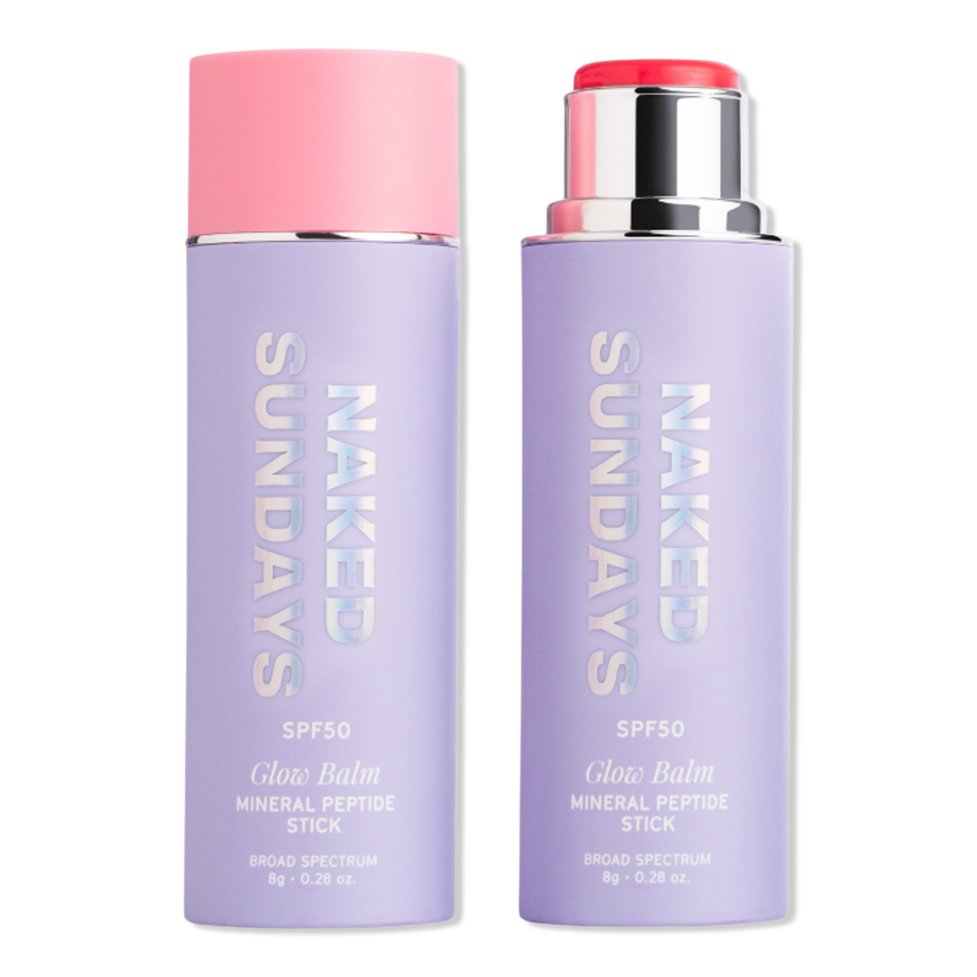 Naked Sundays Glow Balm Peptide Blush Stick SPF 50 #1