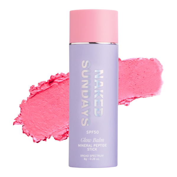 Naked Sundays Glow Balm Peptide Blush Stick SPF 50 #3