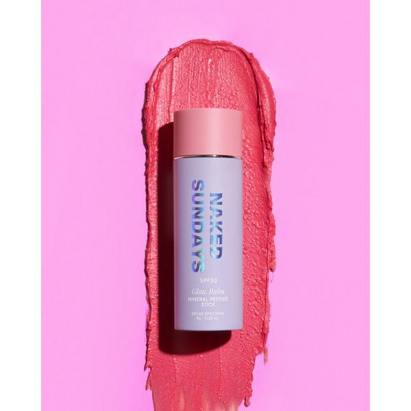 Naked Sundays Glow Balm Peptide Blush Stick SPF 50 #4