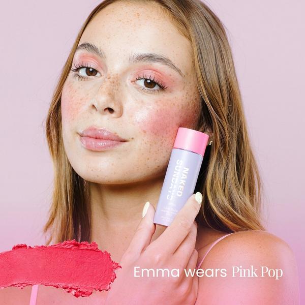 Naked Sundays Glow Balm Peptide Blush Stick SPF 50 #5