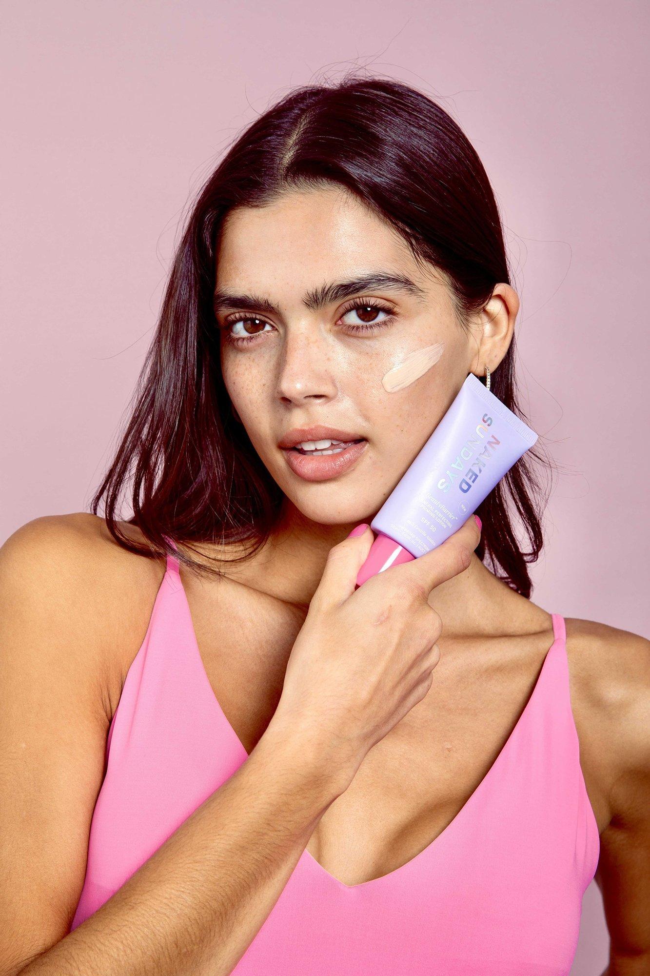 Минеральный лосьон-праймер Naked Sundays Beauty Barrier SPF 50 — фото 5