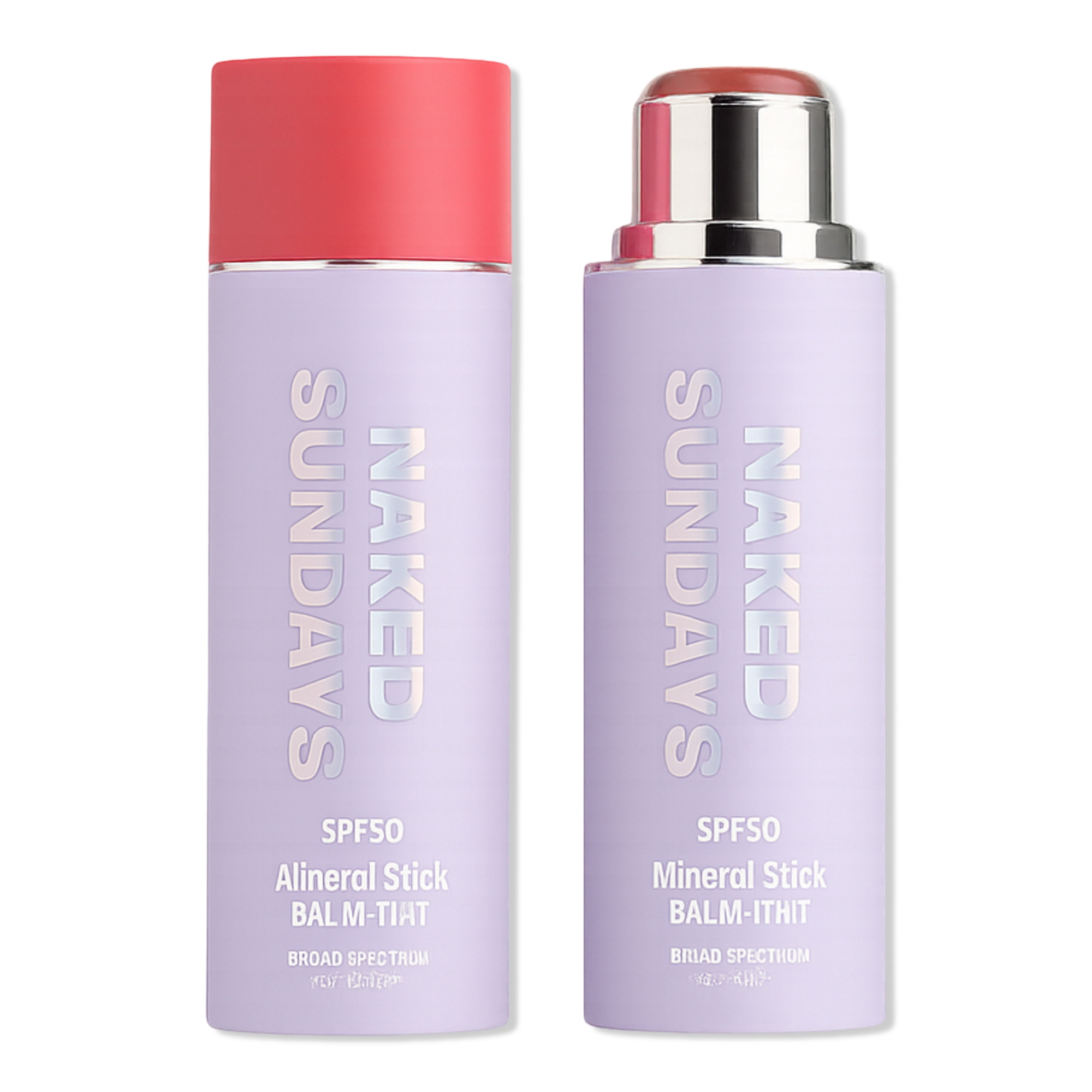 Naked Sundays Glow Balm Peptide Blush Stick SPF 50 #1