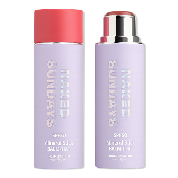 Naked Sundays Glow Balm Peptide Blush Stick SPF 50 #1