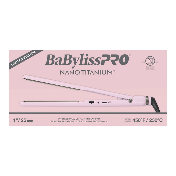 BaBylissPRO Nano Titanium LE 1" Ultra-Thin Flat Iron #8