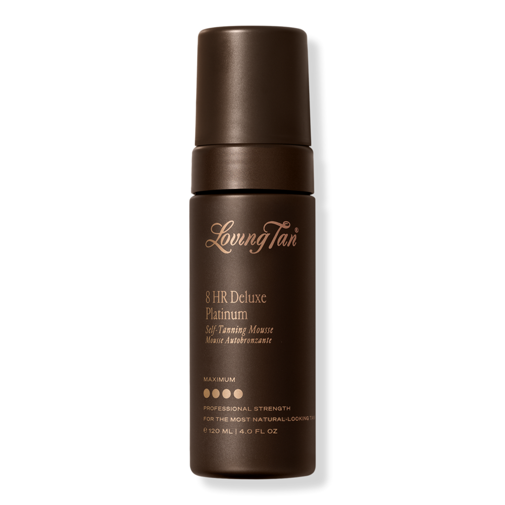 Loving Tan 8 HR Deluxe Platinum Self-Tanning Mousse - oz