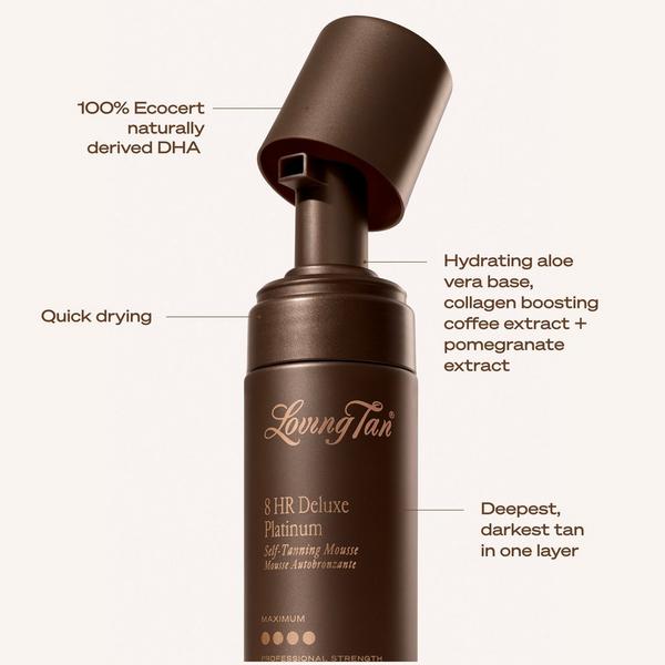 Loving Tan 8 HR Deluxe Platinum Self-Tanning Mousse #5