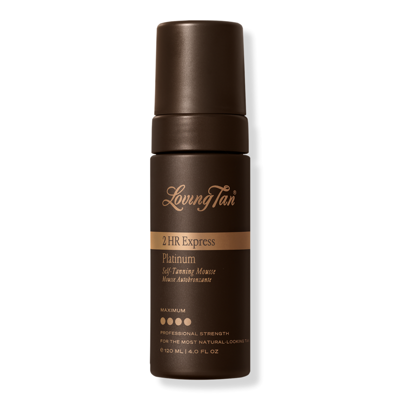 Loving Tan - 4.0 oz 2 HR Express Platinum Self-Tanning Mousse