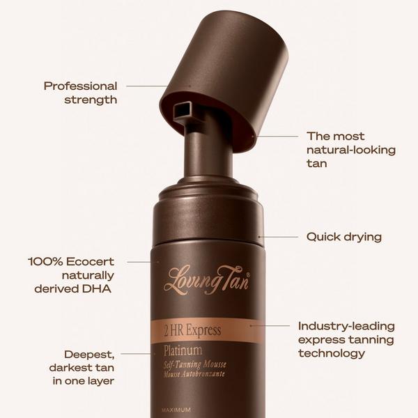 Loving Tan 2 HR Express Platinum Self-Tanning Mousse #5