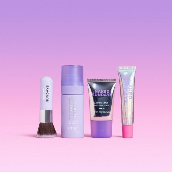 Naked Sundays GlowGetter Mini SPF 50 Heroes Kit #2