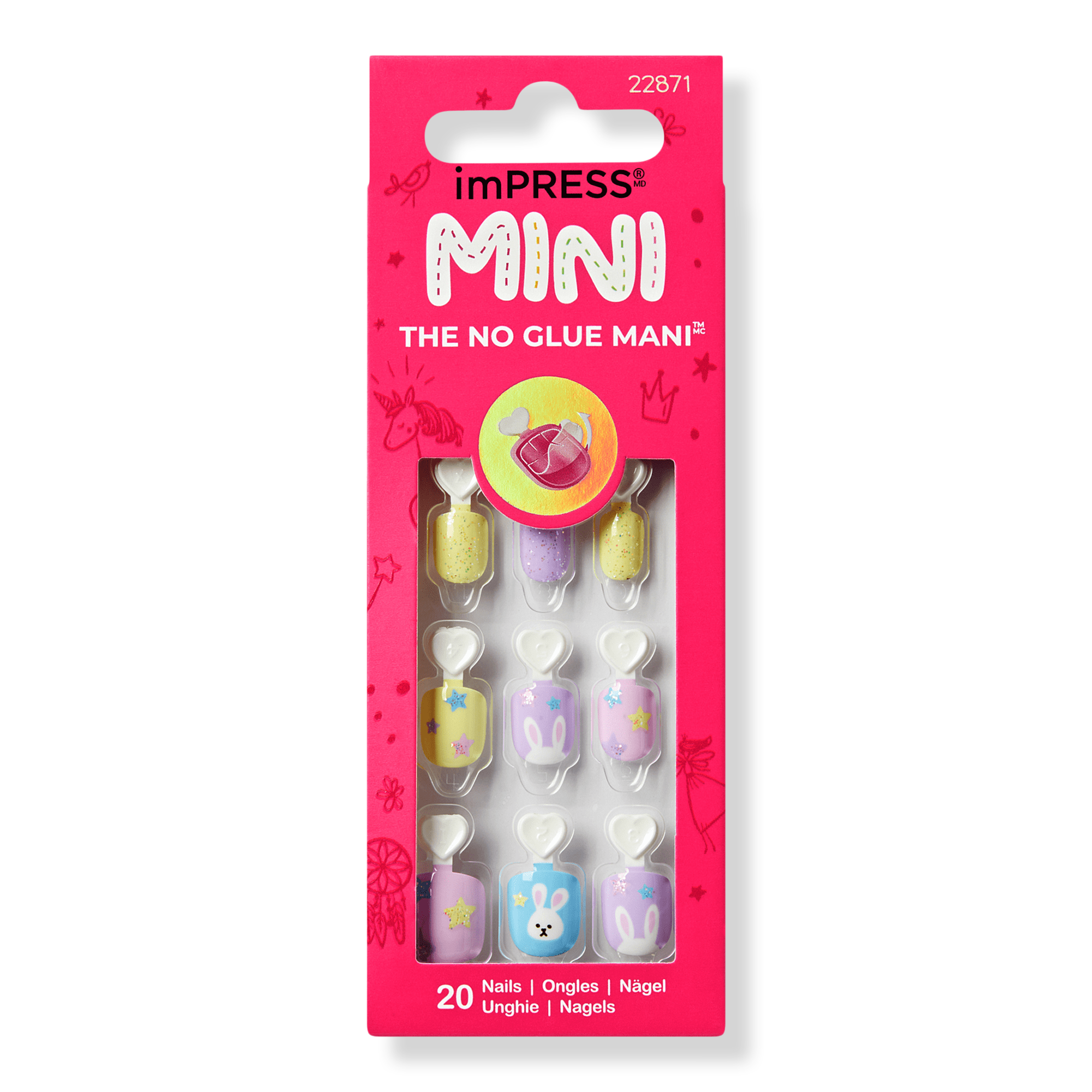 Kiss imPRESS Mini Spring Press On Nails for Kids #1