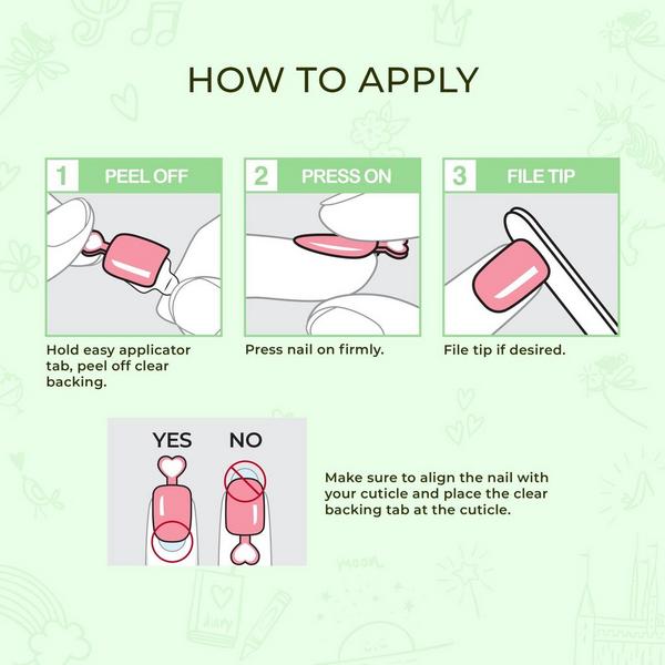 Kiss imPRESS Mini Spring Press On Nails for Kids #6