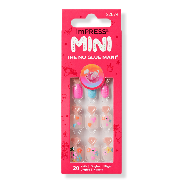 Kiss imPRESS Mini Spring Press On Nails for Kids #1