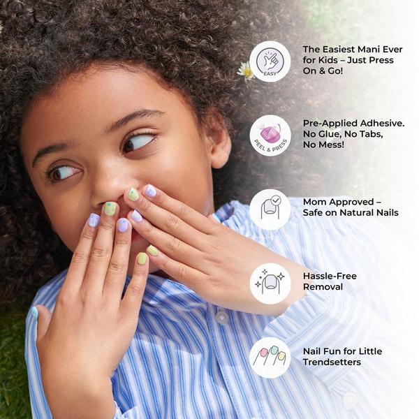 Kiss imPRESS Mini Spring Press On Nails for Kids #7