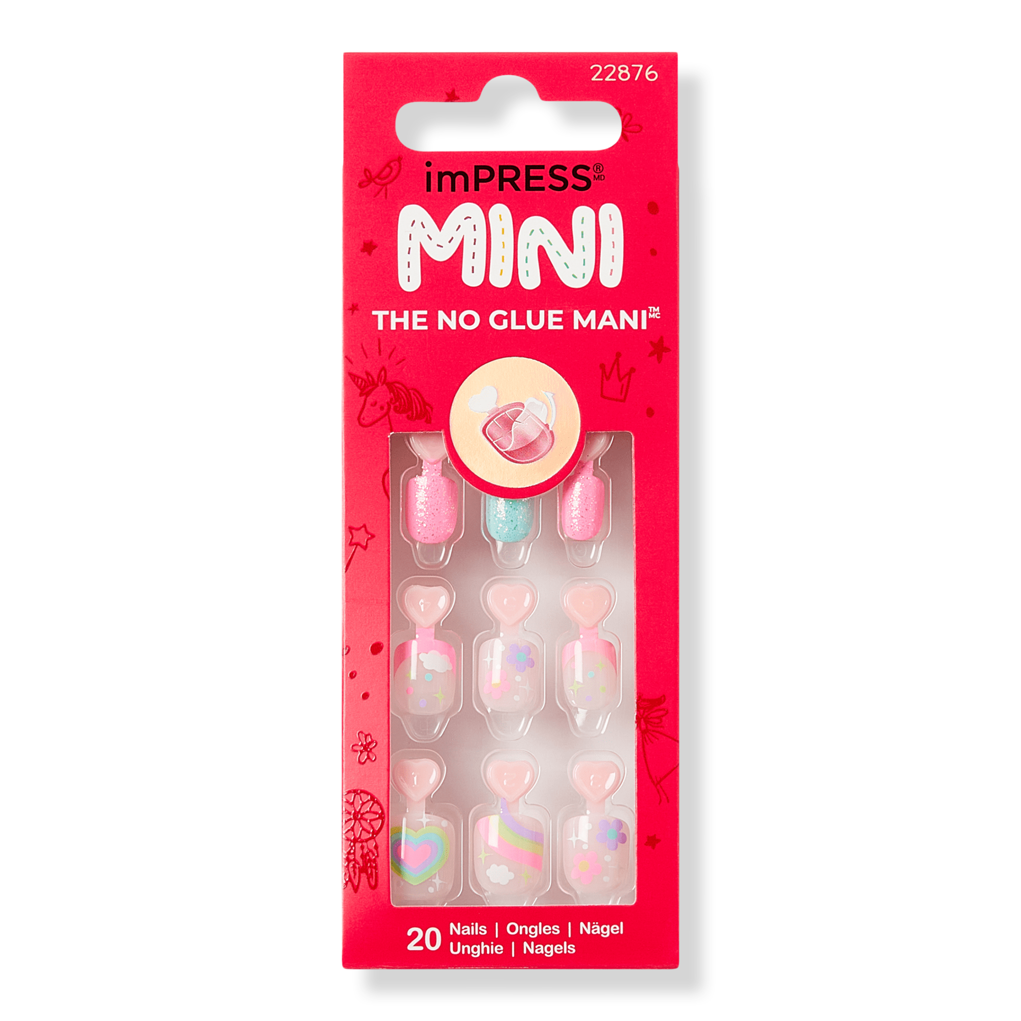 Kiss imPRESS Mini Spring Press On Nails for Kids #1