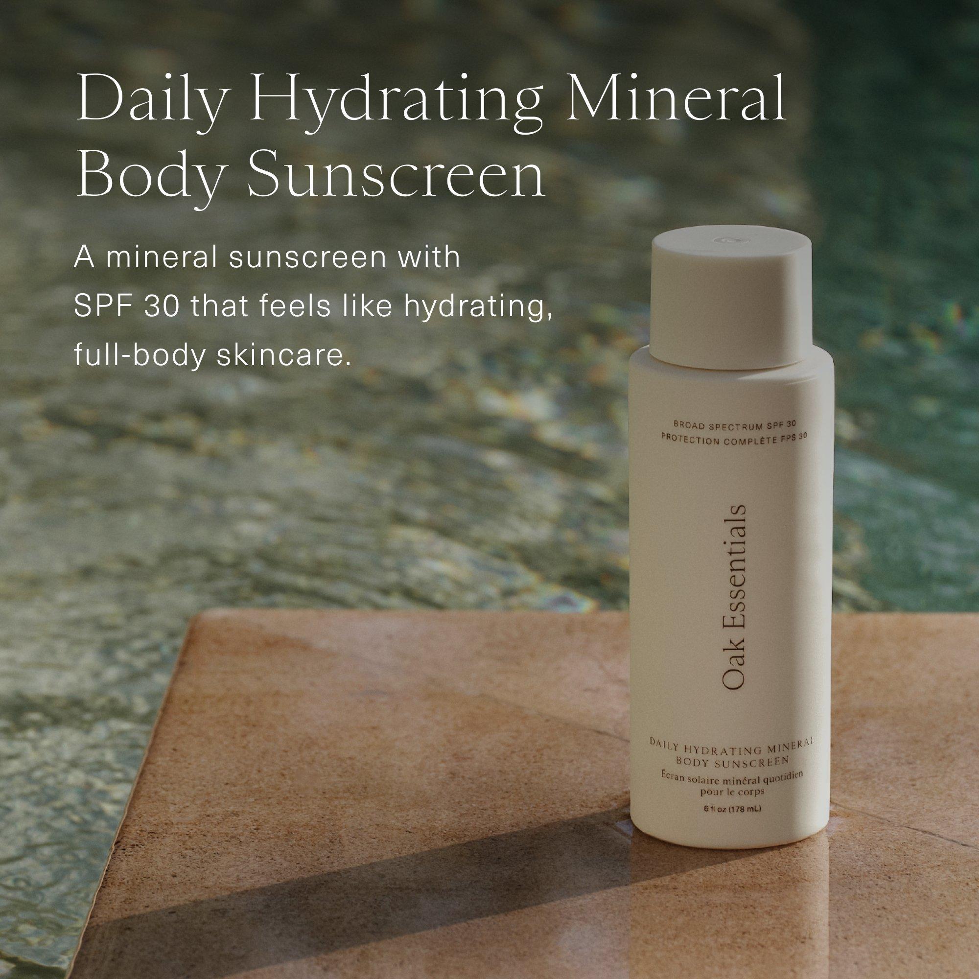 Ежедневный увлажняющий минеральный солнцезащитный крем для тела Oak Essentials SPF 30 — фото 3