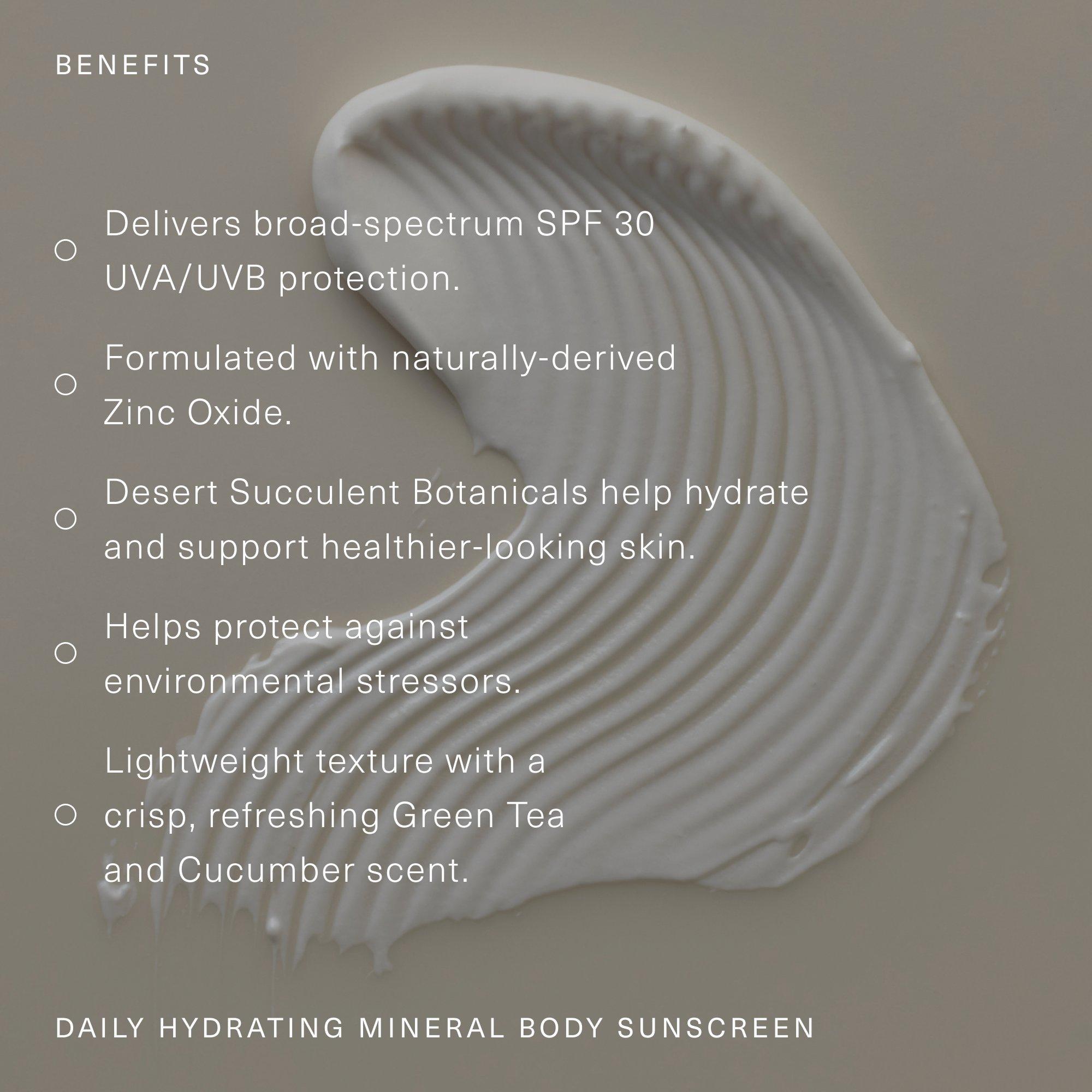 Ежедневный увлажняющий минеральный солнцезащитный крем для тела Oak Essentials SPF 30 — фото 4