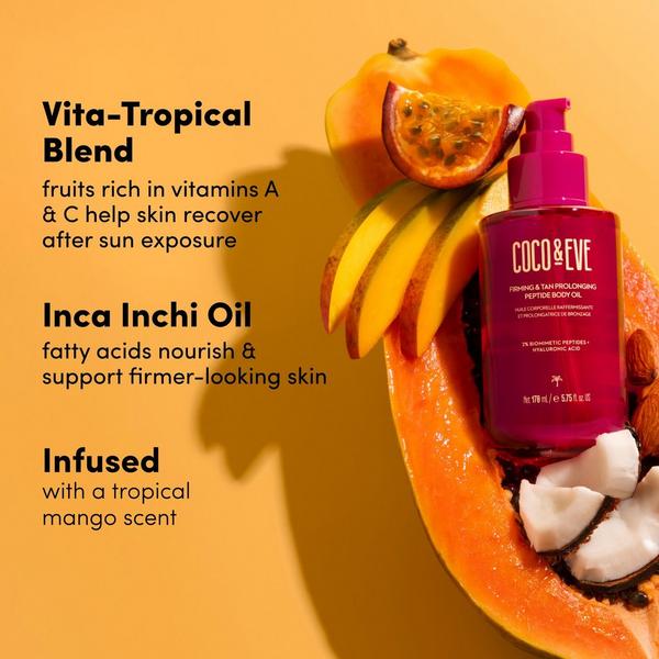 Coco & Eve Firming & Tan Prolonging Peptide Body Oil #6