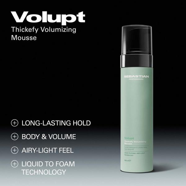 Sebastian Volupt Thickefy Volumizing Mousse #3