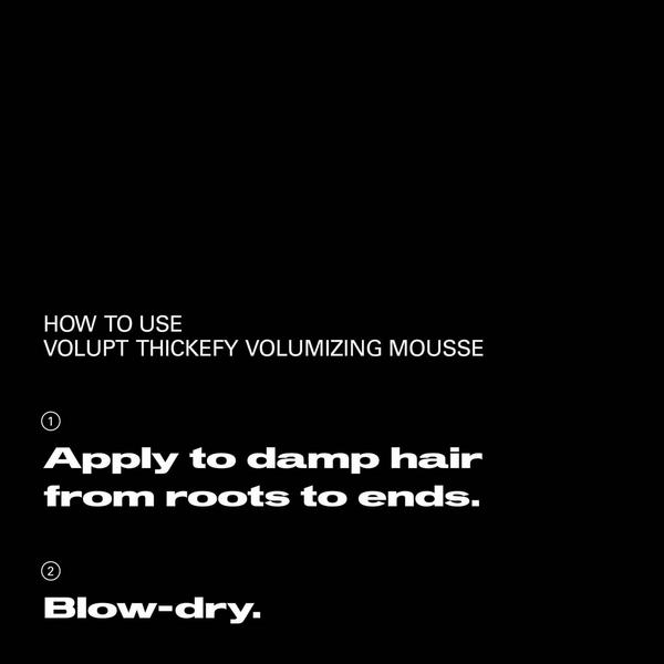 Sebastian Volupt Thickefy Volumizing Mousse #5