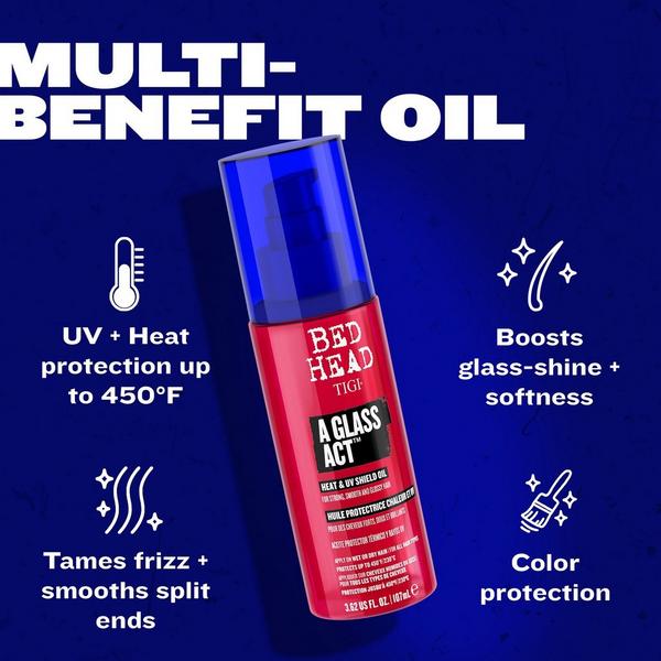Bed Head A Glass Act - Heat, UV and Color Protect Oil #3