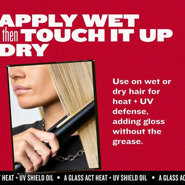 Bed Head A Glass Act - Heat, UV and Color Protect Oil #4