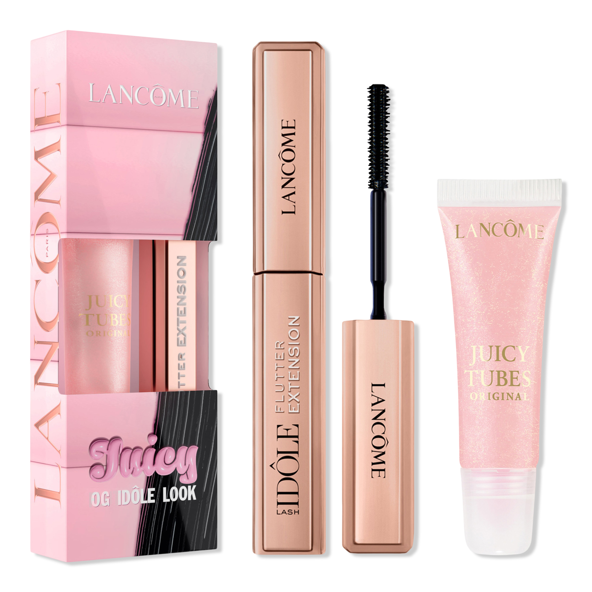 Lancôme Juicy Tubes Lip Gloss & Lash Idôle Flutter Extension Mascara Duo #1