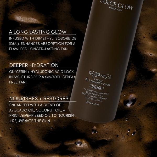 Dolce Glow Express Self-Tanning Mousse #3