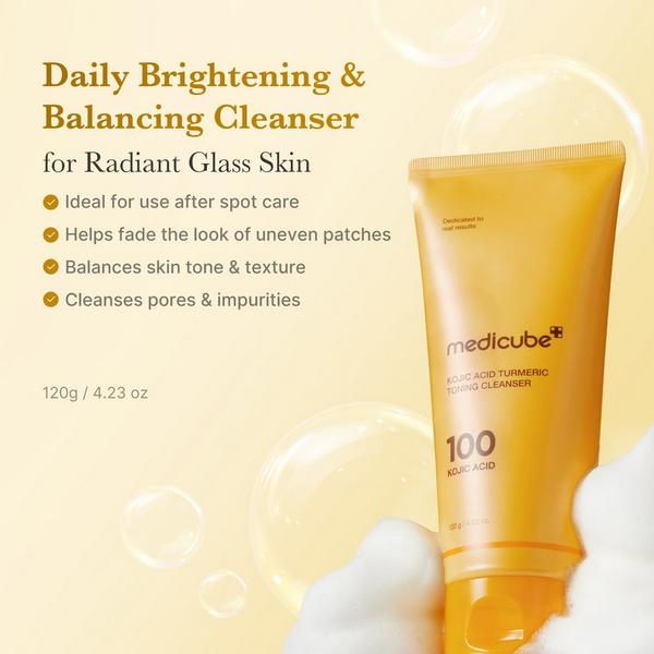 medicube Kojic Acid Turmeric Toning Cleanser #2