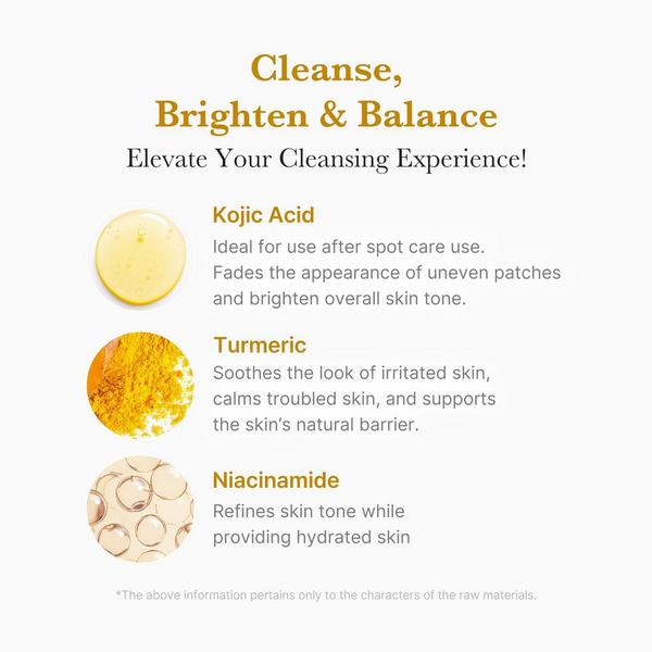 medicube Kojic Acid Turmeric Toning Cleanser #3